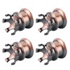 4pcs Engine Screw Cap Covers Crown Styling Fit for XL883/Big