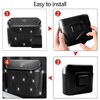 NBTEPEM Bling Car Trash Can with Lid - 2 Pack,