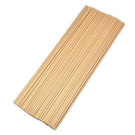 Simoutal 100Pcs Fibre Diffuser Replacement Refill Sticks (10" x 3mm, Beige)