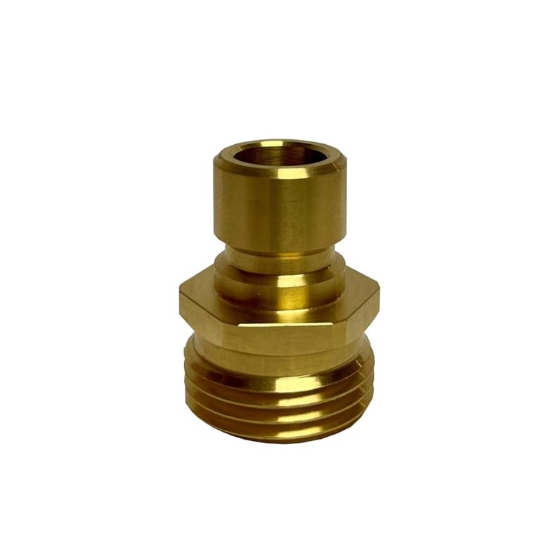 Orrco Brass Garden Hose Quick Connector - Male End -