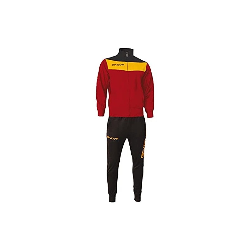 Givova, Suit playing field, garnet/orange, 5XS