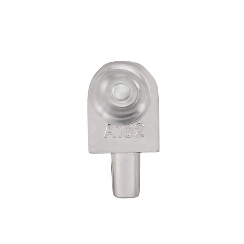 uxcell Shelf Support Pegs 20pcs Glass Shelf Pins Bracket Zinc