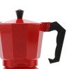 150ml Moka Pot Uniform Heat Distribution Aluminum Stovetop Moka Coffee