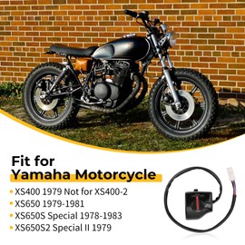 M MATI Handlebar Start Stop Switch for Yamaha XS650 1979-1981 XS650S 1979-1983 XS400 1979 2L0-83975-01-98