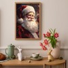 Auremi Santa Claus Paint by Number Kits with Framed, DIY