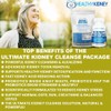 Kidney Cleanse Supplement Package for Optimal Kidney Cleansing 2 Pack