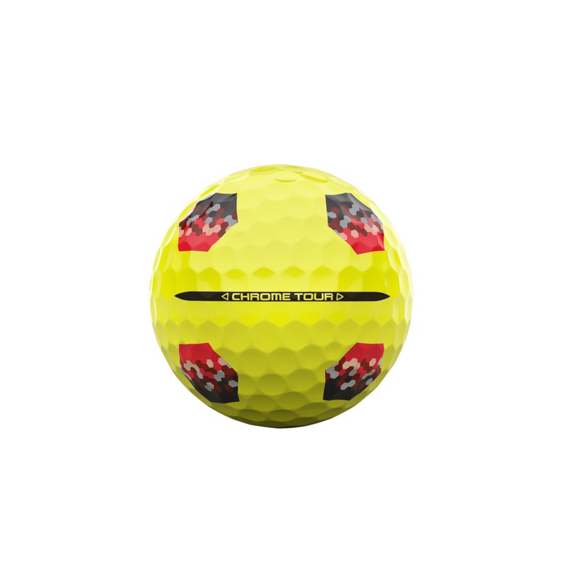 Callaway Golf Chrome Tour Golf Balls (True Track, Yellow)