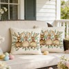 Easter Pillow Covers 16 x 16 Inch Set of 2