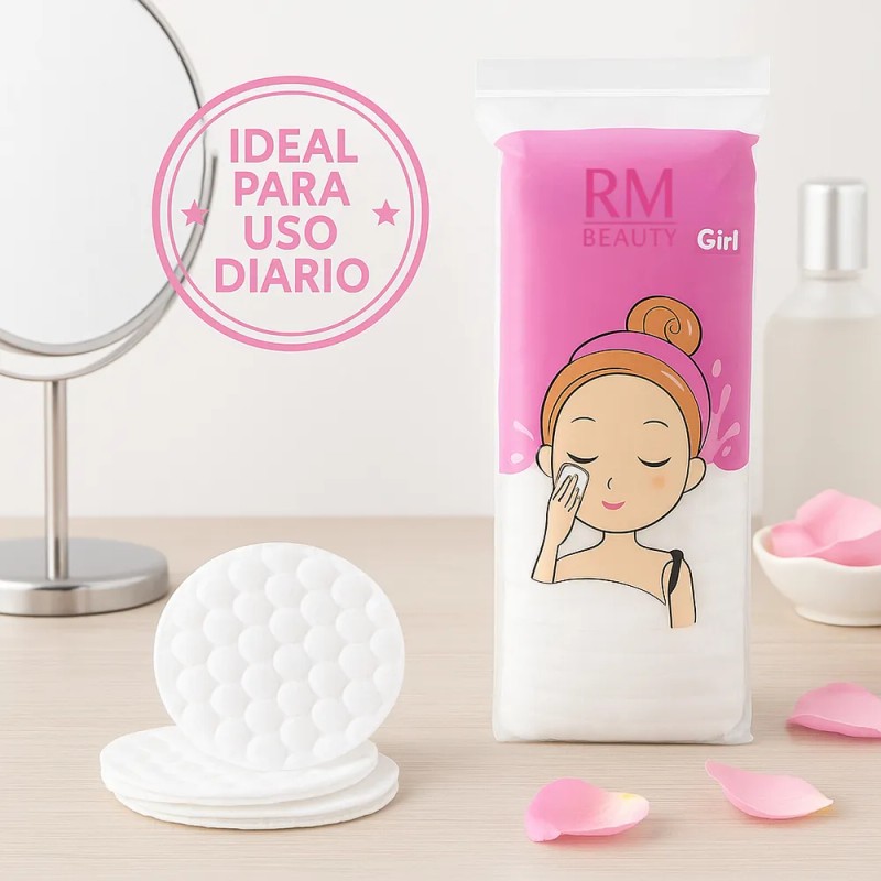 Set 240 Almohadillas Algodon Facial Desmaquillante Pads