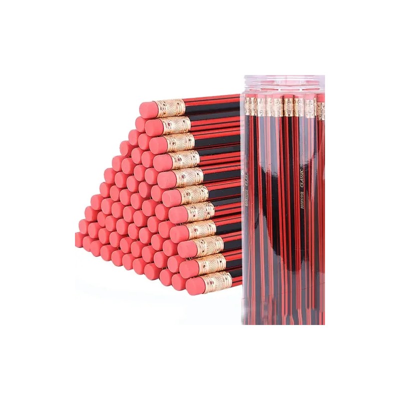 100 Piezas Lapiz Metrico Caja Con