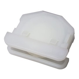 TOK Sliding Door for Rain Door N0.3A White 4 Piece