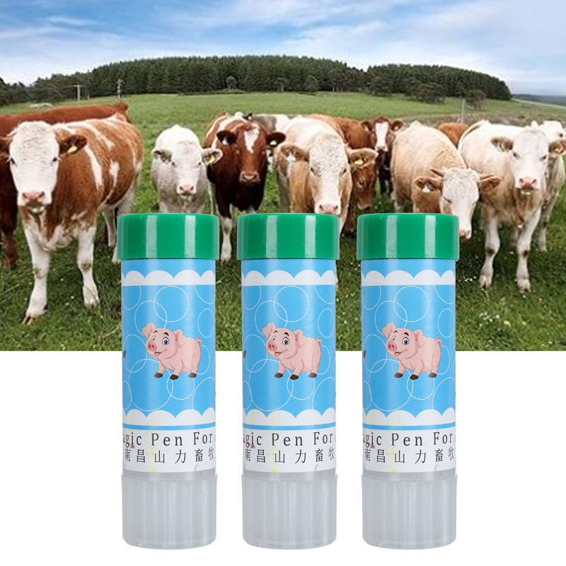 10pcs Livestock Marker Crayon Safe Pig Marking Crayon for Pig