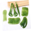 Healifty 1 Set 10pcs Gua Sha Massage Board Scalp Comb