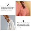 100pcs Clear Non Slip Silicone Clothes Hanger Grips Increased Friction
