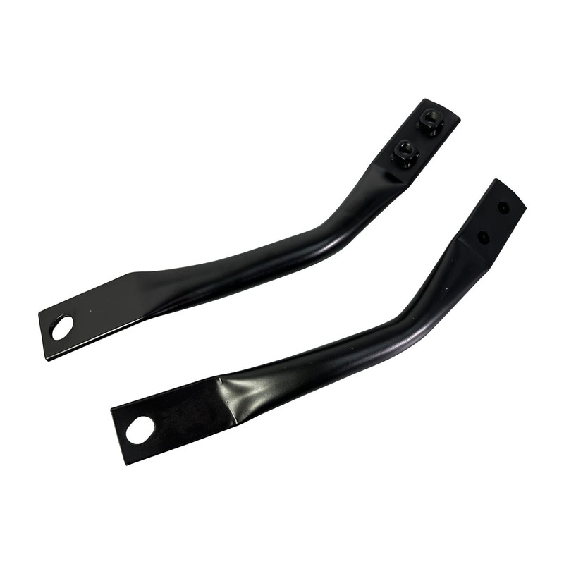 IBESTWOLF 2PCS Front Bumper Bracket Set Impact Bar Brace for