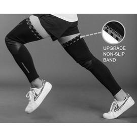 ROCKBROS Cycling Leg Warmers Thermal Long Leg Sleeves for Men Women Leg Warmer