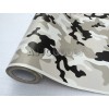 AUTOGOODY 108" x 60" Snow Camo Camouflage Vinyl Film Wrap