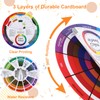 AOZUO Colour Circle, Dictionary of Colour Combinations, Colour Wheel Learning