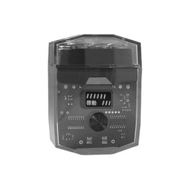 electric shaver Portable transparent razor double engine mecha small electric razor set Outdoorfun Shaver Machine twin shaver men Black Upgraded:_Black Upgraded