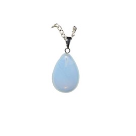 Nature's Enlightenment Opalite Pendant- Altar Crystal, Crystal Healing, Reiki, Meditation, Crystal Grid, Spells, Protection