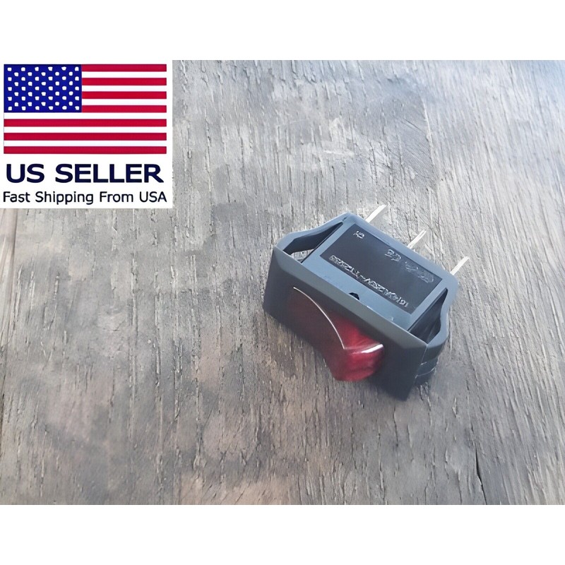 Twin Star Heater Toggle Switch for Twin Star Fireplace Models