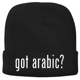 BH Cool Designs got Arabic? - Men's Soft & Comfortable Beanie Hat Cap, Black, One Size