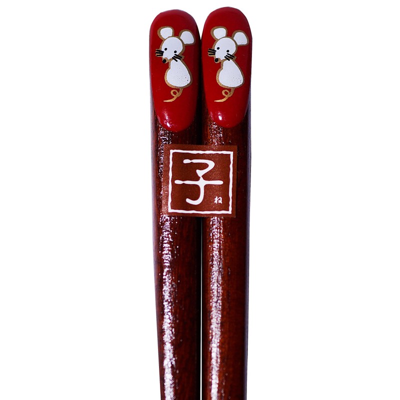 若狭 Coating Chopsticks hurimuki Zodiac Chopsticks, UH, BILLED PLATYPUS For