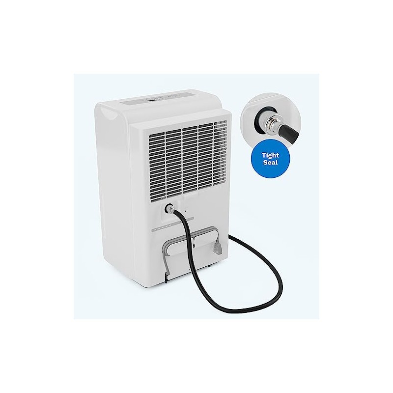 hOmeLabs Dehumidifier Drain Hose, ¾ Inch Connection, 5’, 5 Feet,