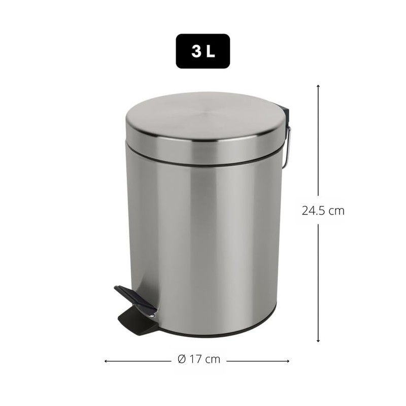 Spirella Sydney Cosmetic Bin 3 Litre