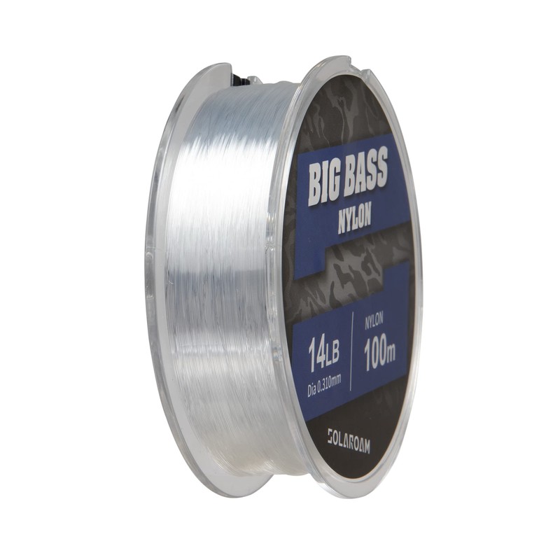Toray Solalom Big Bass Nylon, 32.4 ft (100 m), 25