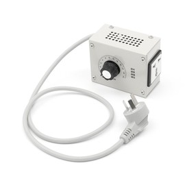 MASUNN E44000W Ac Variable Voltage Controller, Model LDN2026CN131, for 220V Electric Fan, Furnace, Iron, Lights etc., Grey