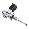 TUDIVING-4500Psi 300Bar Scuba Diving Tank Valve,DIN/Yoke Valve,Diving Cylinder Valve M18*1.5