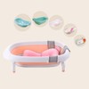 Baby Bath Cushion Hands Free Soft Floating Net Baby Bathtub