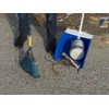 McLane Stand-Up Dust Pan, Indoor and Outdoor, Wide Mouth Dust