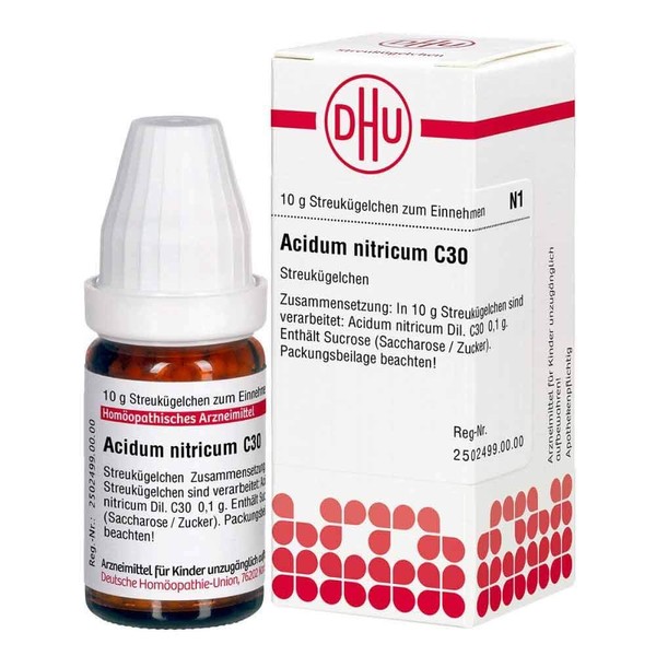 DHU Acidum nitricum C30 Spreading Balls 10 g Globules
