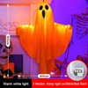LED Hanging Ghost for Halloween Decor – Light-Up Fabric Horror