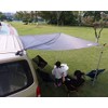 Hikeman Waterproof Camping Tarp Portable Tent Footprint with Drawstring Bag