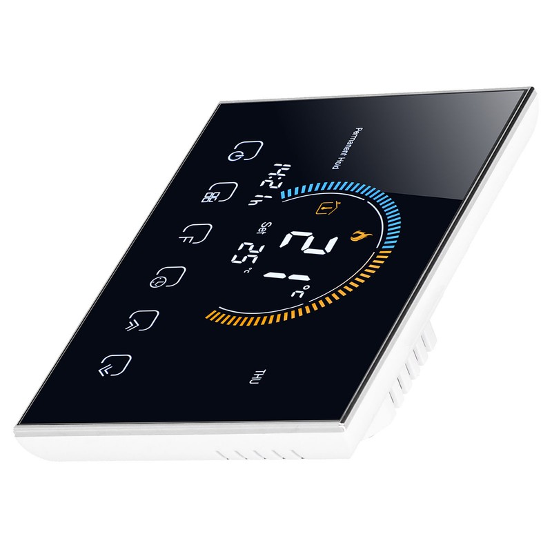 Intelligent Thermostat with LCD Touch Screen Temperature Controller for Home
