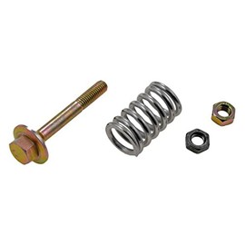 KarParts360 For Honda CR-V 2013 2014 Converter Spring Kit | Metal | Gold | Regular Grade | Fine Thread | 38.6MM Spring Length | M8-1.25 Inches Thread Diameter | Replacement For 18231TR0A00, 5105616AA