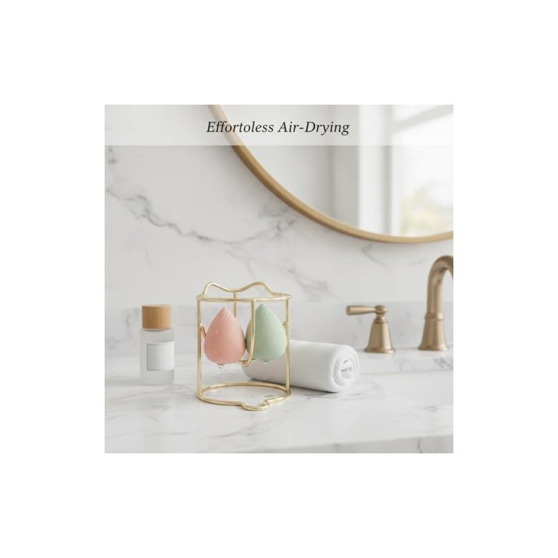 Makeup Sponge Holder, Compact Lightweight Accessory for Travel and Daily