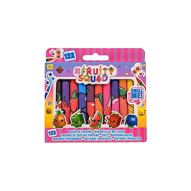 Jouetprivate Fruity Squad Scented Pencils (Pack of 12)