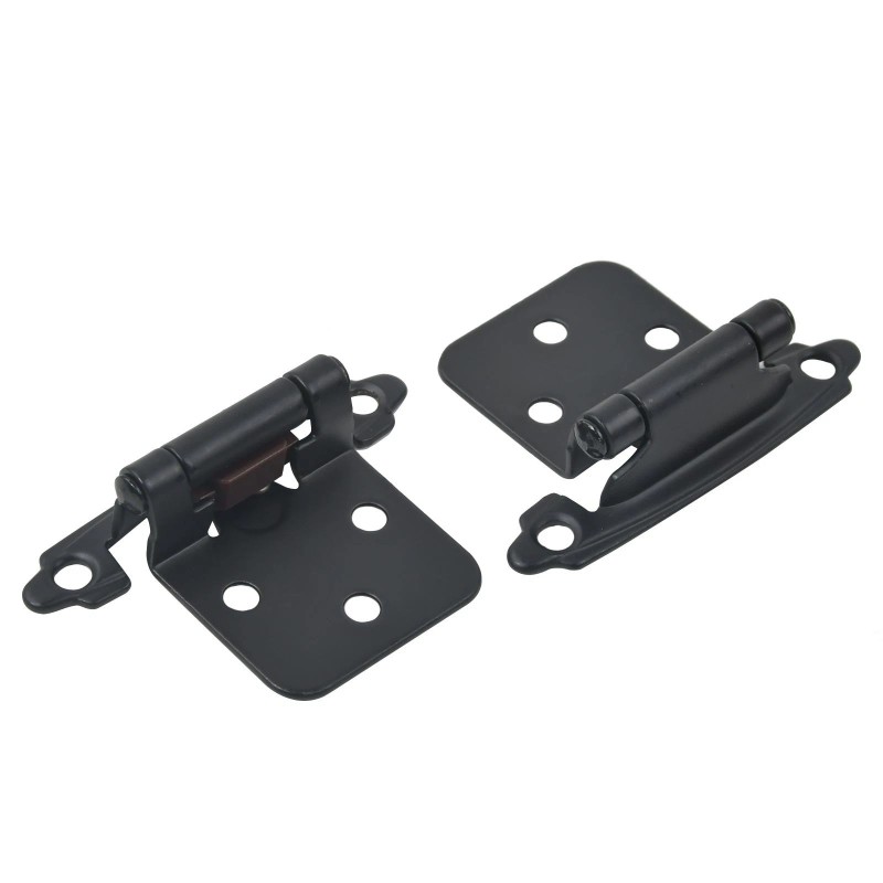 AOMINOHOMA 20x 1/2" Cabinet Hinges Overlay Self Closing Semi Partial