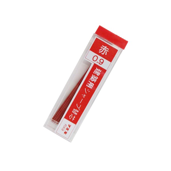 不易(FUEKI) Mechanical Pencil for Construction 0.9mm Red (15 pcs.) For Refills (RA9-H)