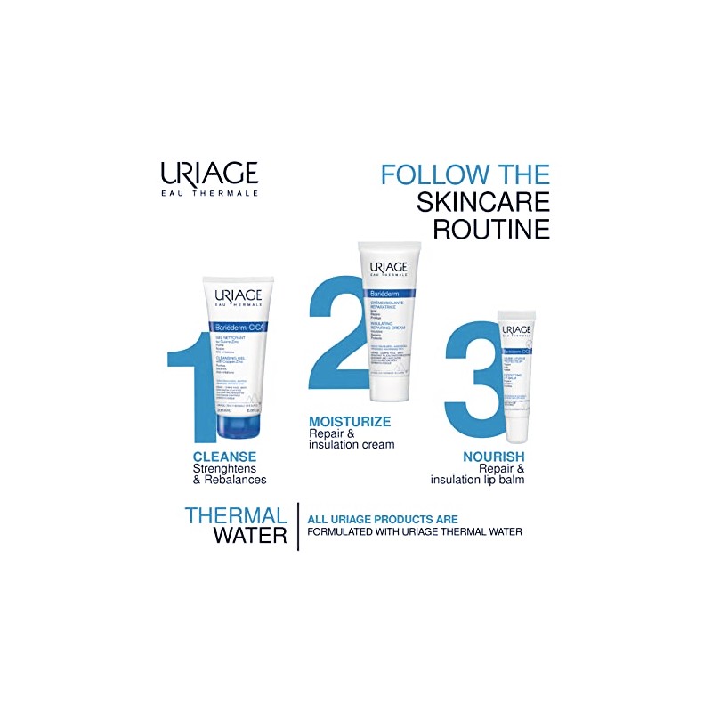 Uriage Bari?derm Cleansing Cica-Gel 200ml by Uriage