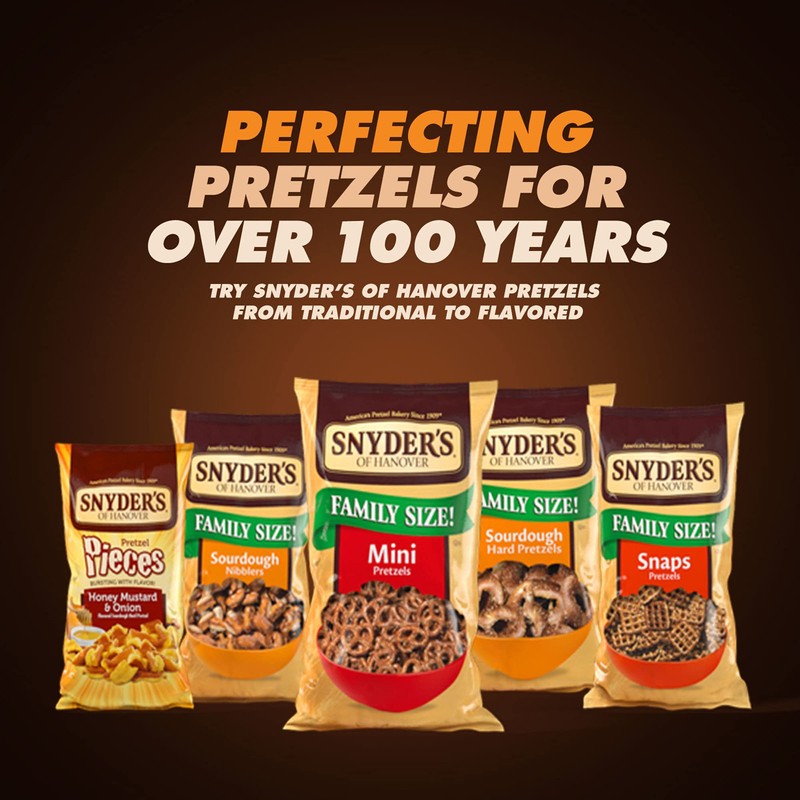 Snyder's Mini Pretzels 16oz (Bag of 4)
