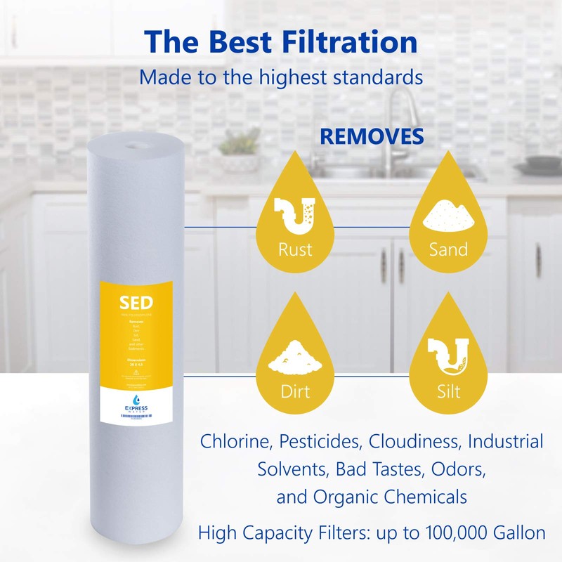 Express Water – 2 Pack Sediment Replacement Filter – Whole