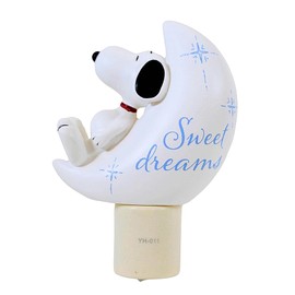 Roman Giftware Inc., Night Light Collection, 4.25" H Snoopy Moon Night Light,Religious, Inspirational, Durable (2x3x5)