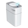 Joybos Bathroom Trash Can with Lid, Automatic Bagging Garbage Can,