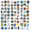 Tacomexi 107 Camping Stickers for Outdoor Adventure Sticker Packs Travel