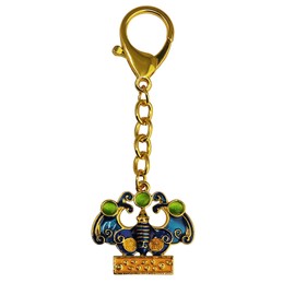 Feng Shui Key Chain, Amulet, Amulet, Good Luck, Bat, Good Luck, Business Luck, Prosperity, Home Decoration, multicolor